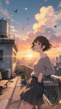 黄昏にほどける