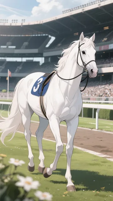 白馬の競走馬