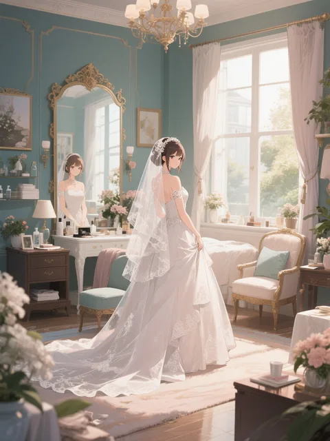 謀略の花嫁の朝
