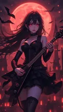 ギタリスト×吸血鬼 — ゴシックのAIイラスト｜SUPPART