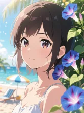 朝顔のつぼみ·初夏チャレンジ の投稿作品