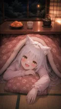 こたつ vs 暖炉·冬支度はどっち の投稿作品