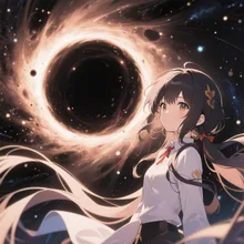 ブラックホール — 夜波さんのAIイラスト