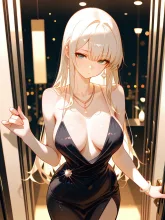 パーティードレス·夜会にきらめく淑女 の投稿作品