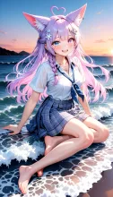 綺麗…だね、、