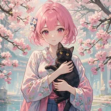 🌟 イベント第25弾·🌸 AIが筆を取ると、桜が新たな花咲く方法を得る の投稿作品