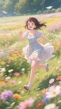 花畑ダッシュ　元気全開