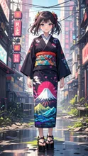 Mt.Fuji girl
