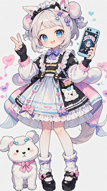 ロリカワギャル💕あなたはどっちを推すの❓💕