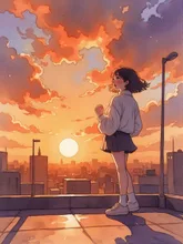 夕焼けのバッキャロー