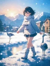 この姿なら恩返しに行けるよね