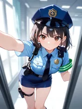 コスプレイヤー③ ミニスカポリス