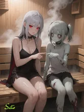 我慢比べだ😖