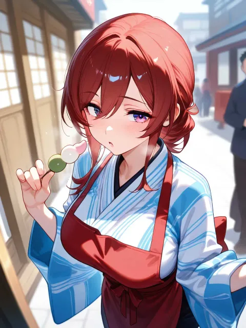きちんとした服装 - 江戸の町娘