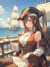 画像生成チャレンジ·海賊 の投稿作品