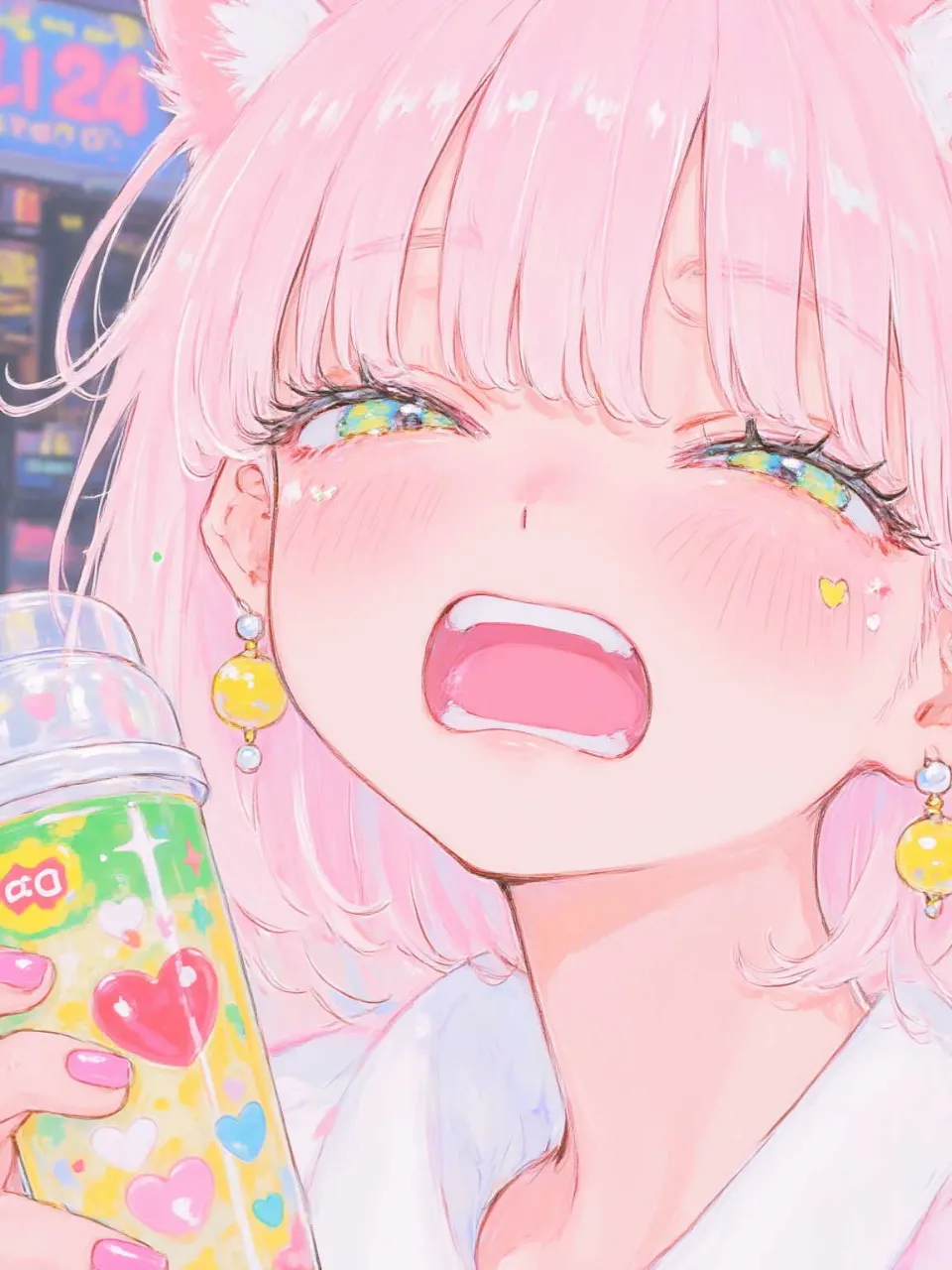 カラフルで可愛いイラスト
