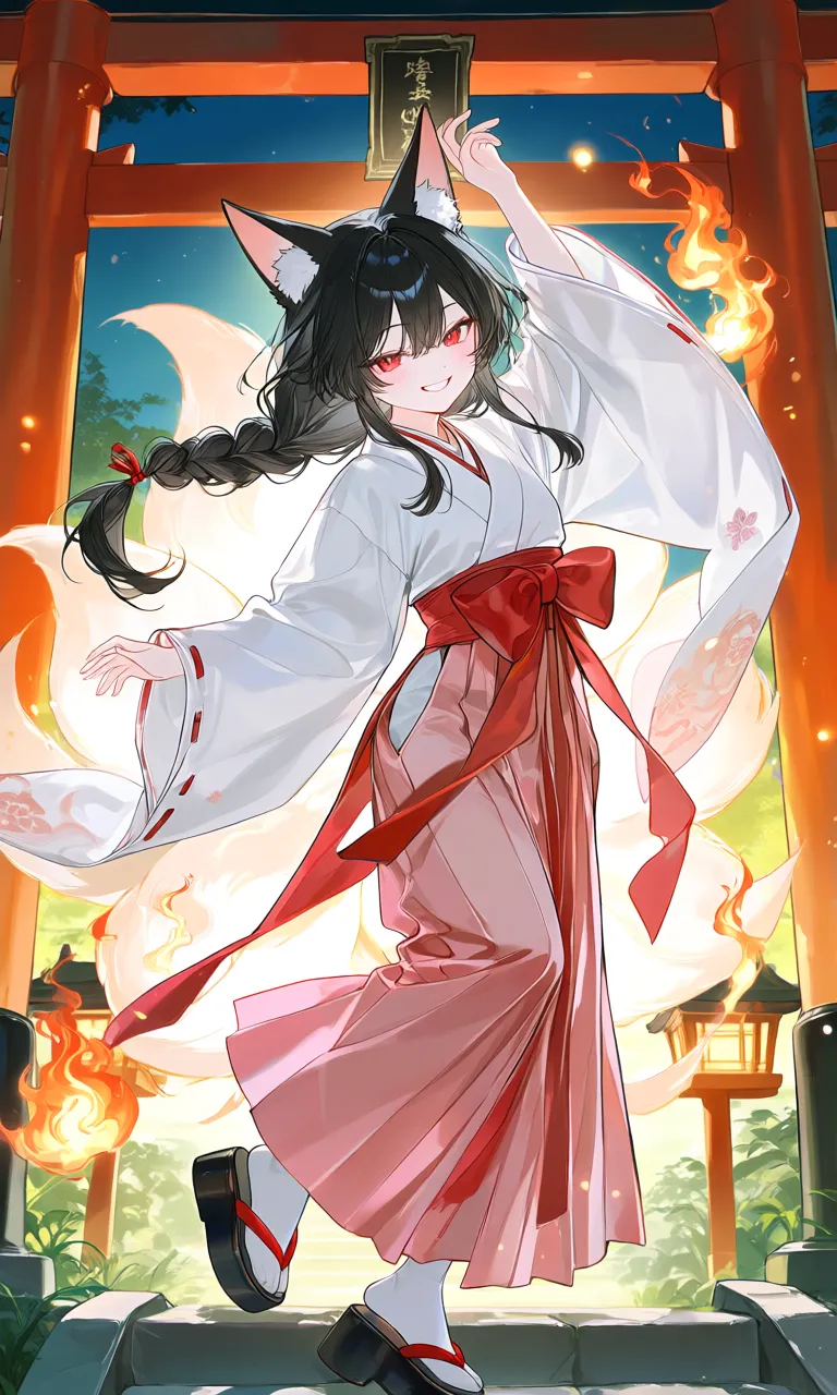 『狐火の夜に、君と踊らん』