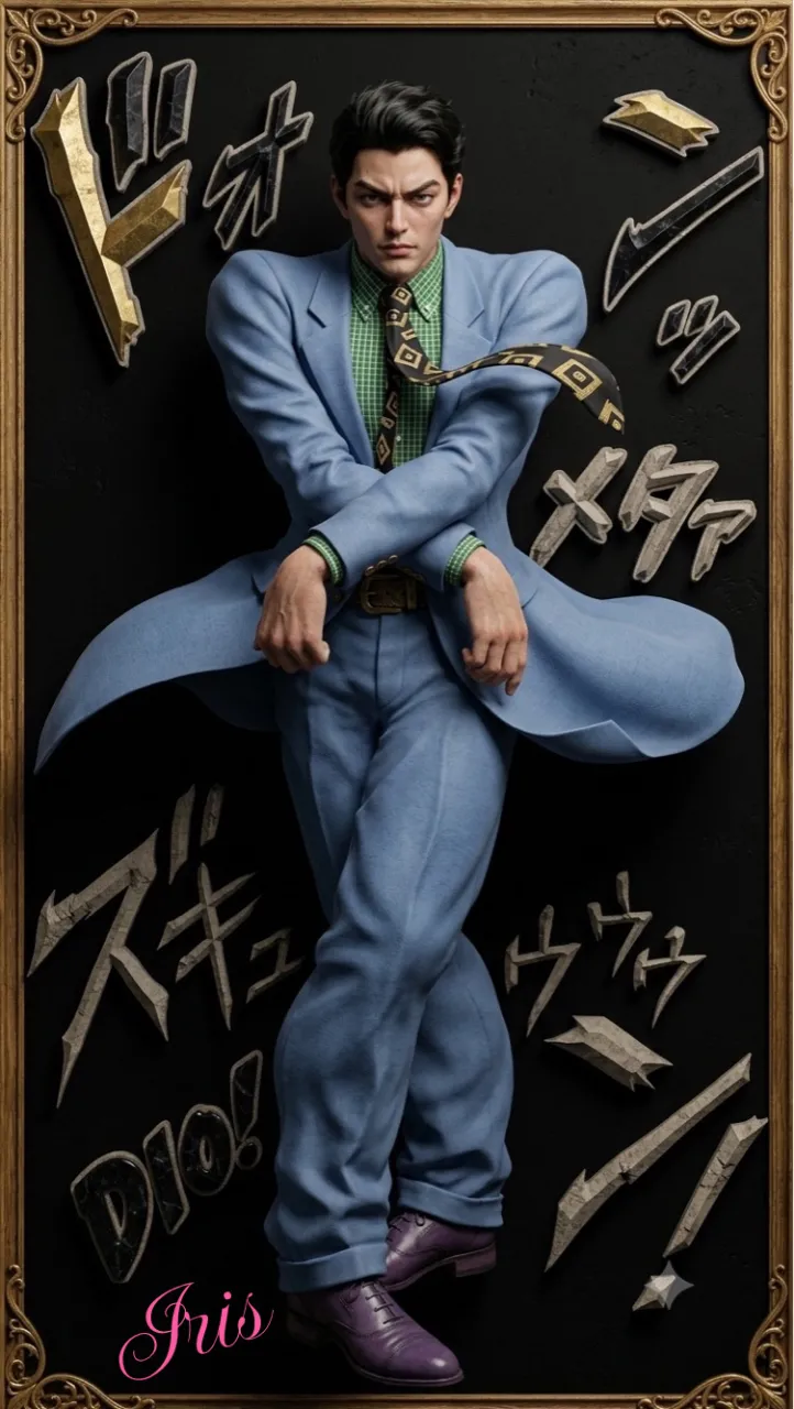 JoJo Pose — Iris SapphirisさんのAIイラスト
