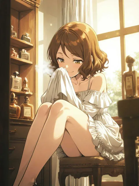 クンカクンカ♡「若い子のは凄い匂いね♡」