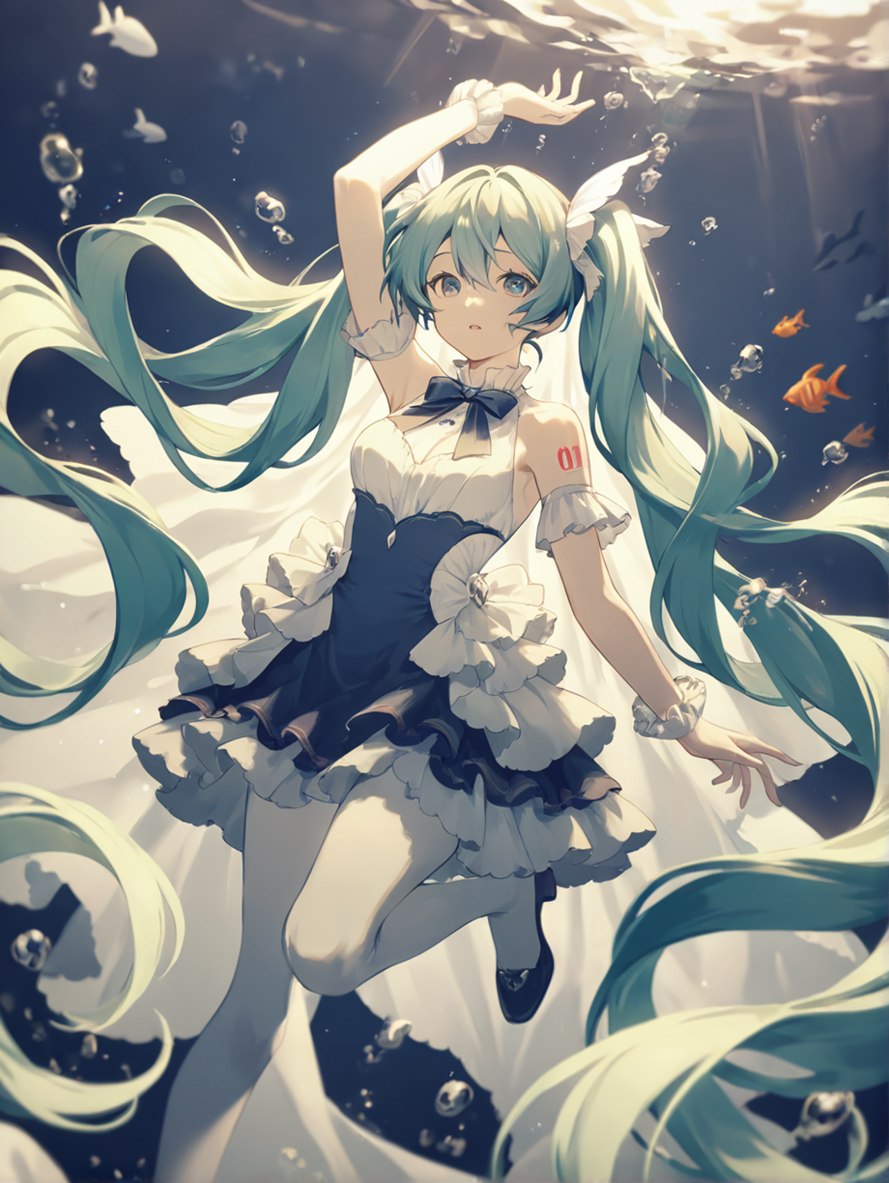 深海少女 — シルヴァさんのAIイラスト
