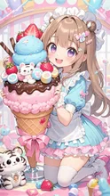 乙女の夢みるワッフルコーン