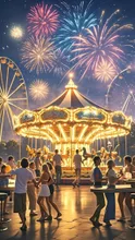 🌟イベント 第104弾·夏の遊園地 の投稿作品
