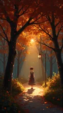 “Autumn Prayerlight”