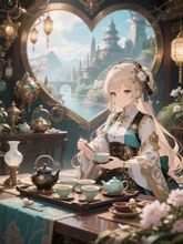 画像生成チャレンジ·茶道 の投稿作品