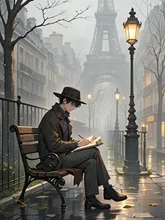 A lonely poet