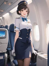 Stewardess job — kaoriさんのAIイラスト