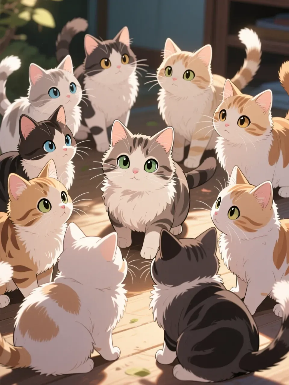 猫派の皆様へ🐱🐱🐱 — かずPさんのAIイラスト