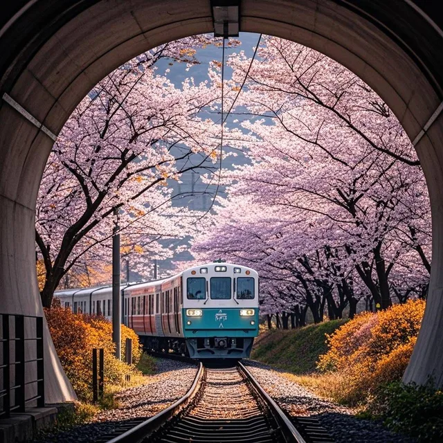 迫り来る電車