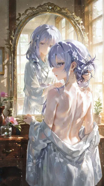 A poetic and sensual Japanese… - 肩甲骨の線