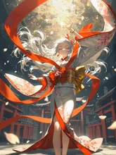 神楽舞 — コウさんのAIイラスト