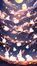 月のウサギ