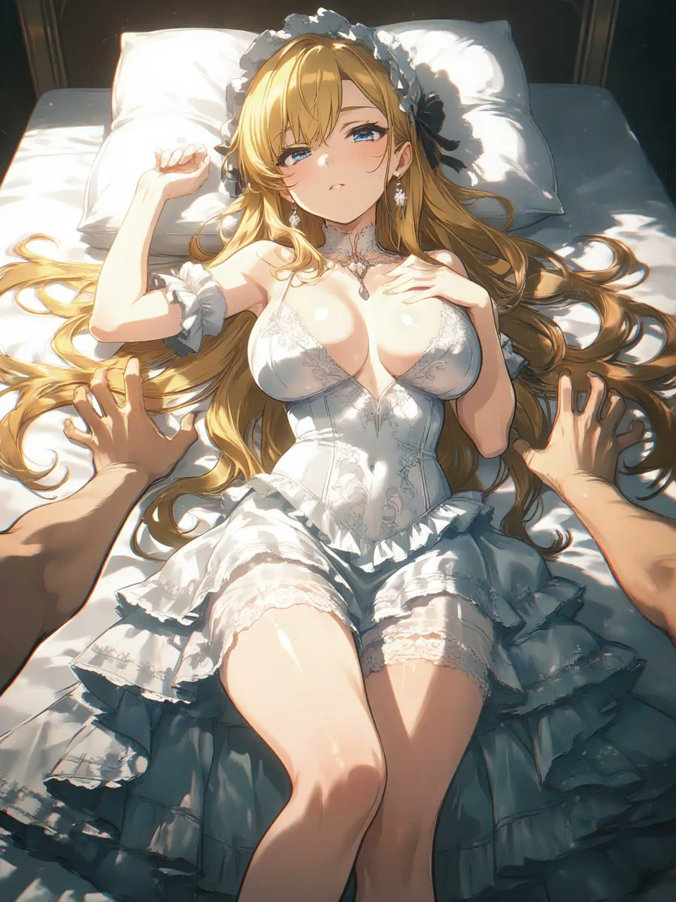 脱がせて♡ — おもちさんのAIイラスト