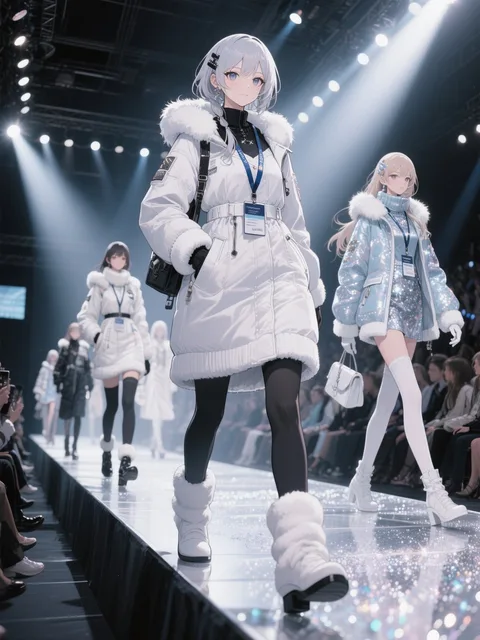 ファッションショーのショーモデル👏👩🦰💅👠