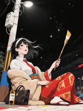 ワラシわ…酔ってましぇん🍶 — PONJINさんのAIイラスト