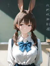 委員長 vs 転校生·教室の二人 の投稿作品