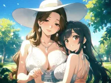 白ワンピ·夏の木漏れ日 の投稿作品