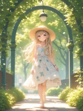ワンピースの陽子。