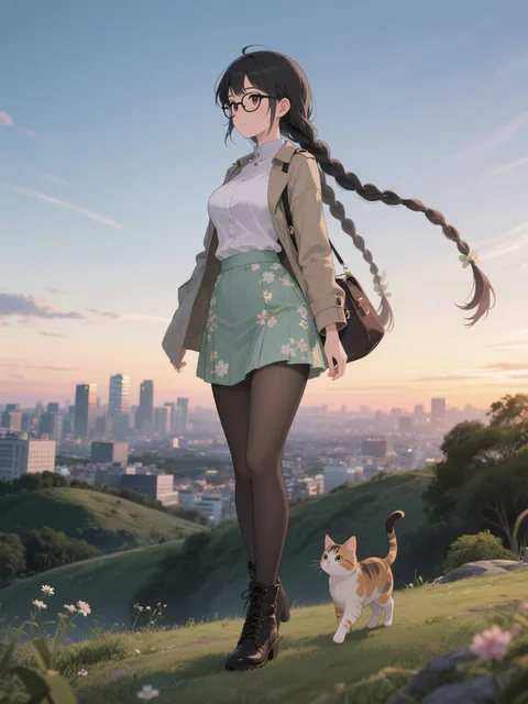 「穂蔵 灯子(ほのぐら とうこ)」の夕暮れ