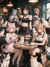 猫カフェ