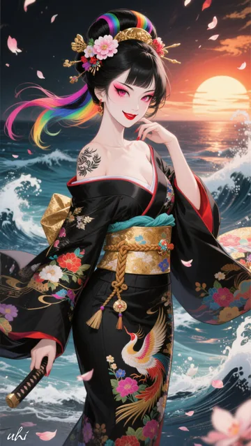 「九尾ノ華—黒金幻想」⭐︎オマージュ作品⭐︎