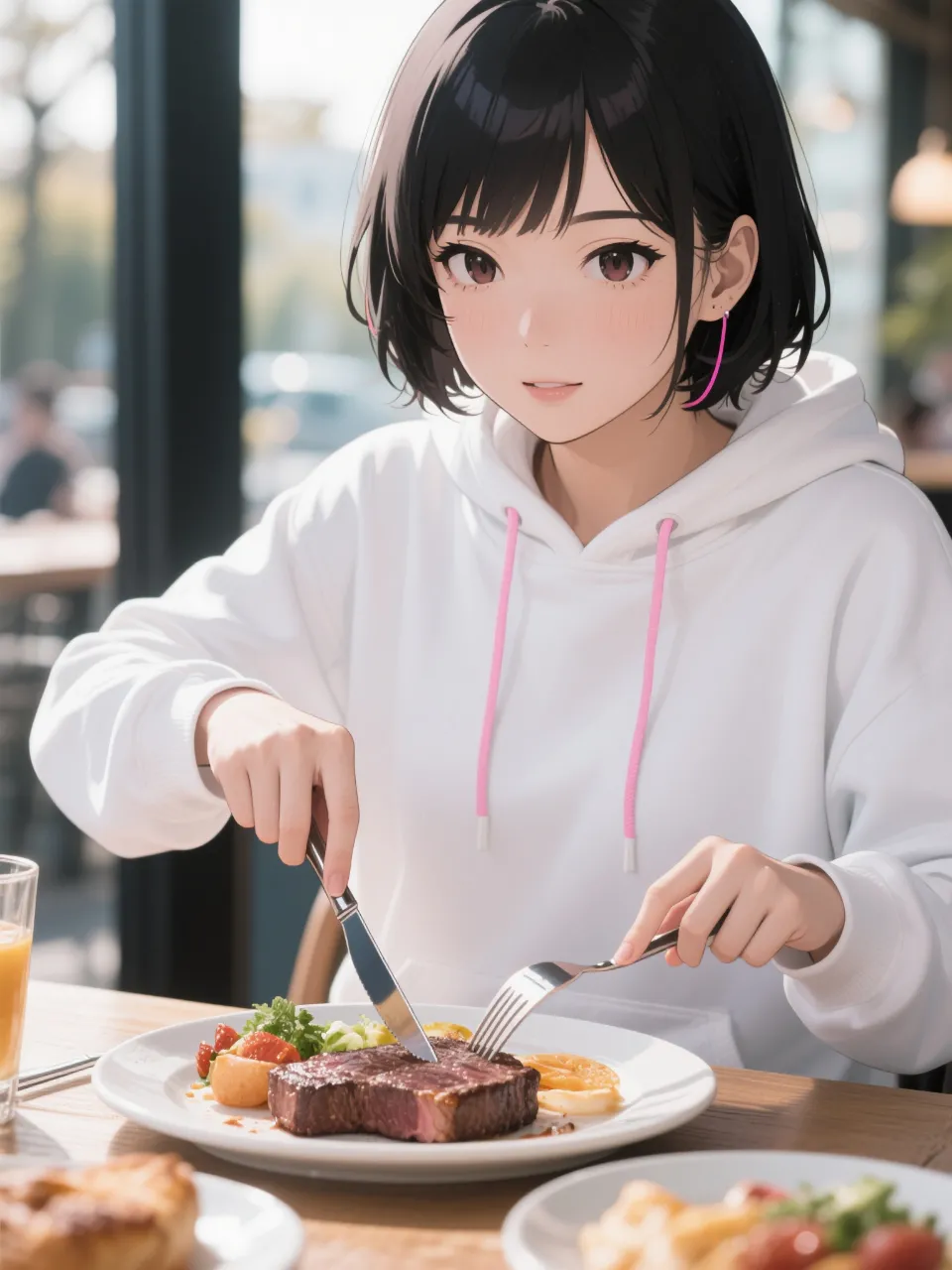 ライス大盛にしたっけ?