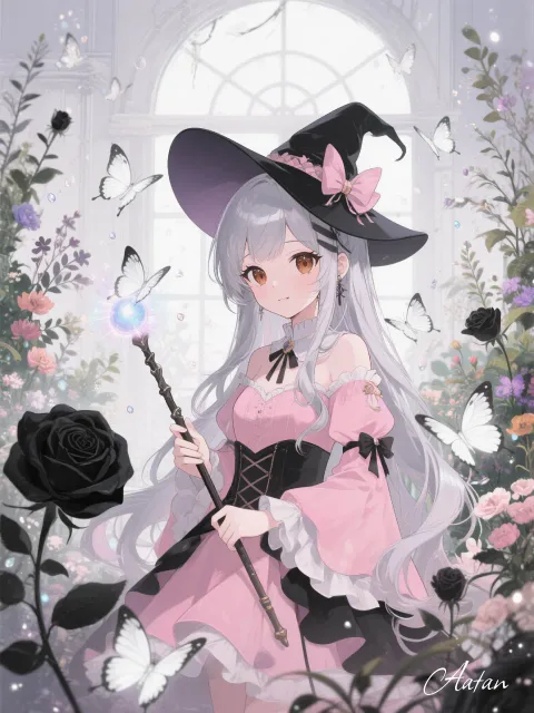 魔女 girl少女漫画 - 魔女の薬草園