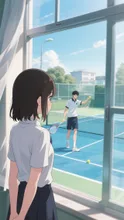 放課後、教室の窓際で初めて彼に恋してから数ヶ月が経ち…💓手が届きそう
