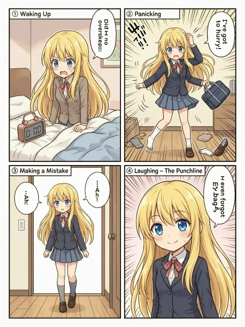 4-panel manga - 推し4コマ総選挙