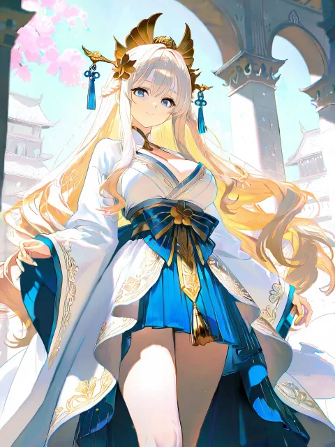 The personification of Himeji… - 姫路城の擬人化