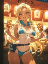 夏祭りギャル·夏祭りの夜 の投稿作品